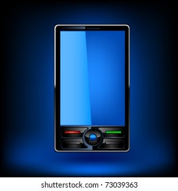 Smartphone editable vector file. Original design.