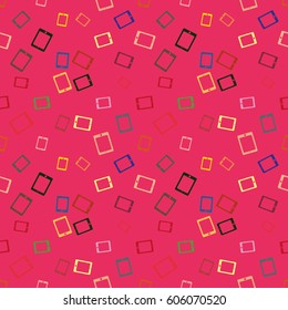 Smartphone or electronic tablet seamless pattern background.