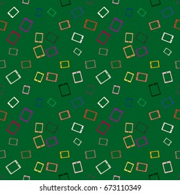 Smartphone or electronic tablet seamless pattern background.