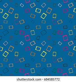 Smartphone or electronic tablet seamless pattern background.