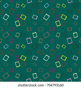 Smartphone or electronic tablet seamless pattern background.