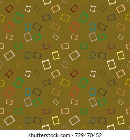 Smartphone or electronic tablet seamless pattern background.