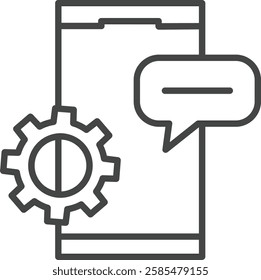 Smartphone Element For Design Graphic