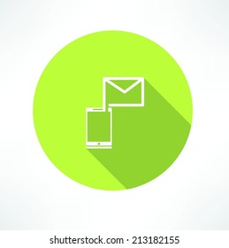Smartphone e-mail icon