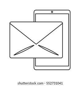 smartphone email message mail line