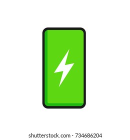 Smartphone Energy Logo & Icon Element