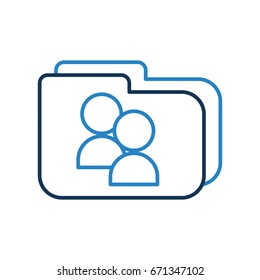 smartphone with file folder