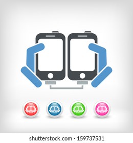 Smartphone files sharing