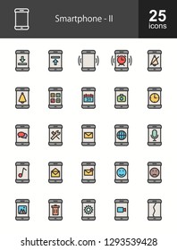 Smartphone Filled Icons