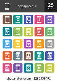 Smartphone Filled Icons
