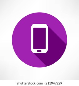 smartphone flat icon