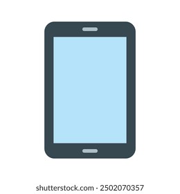 Smartphone Flat Icon Design For Personal nad Commercial Use