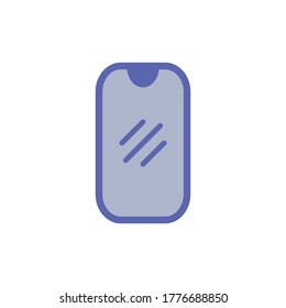 Icono plano de Smartphone Diseño Ilustración de plantilla de vectores