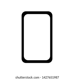 Smartphone Flat Vector Icon Illustration Eps10