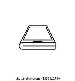 smartphone, flexible, phoneicon. Simple thin line, outline vector of Smartphone icons for UI and UX, website or mobile application