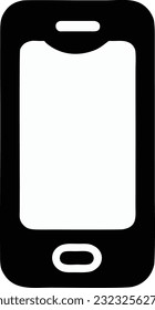 Smartphone frame with a blank display, Vector mobile device concept, Vector illustration 26