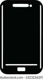 Smartphone frame with a blank display, Vector mobile device concept, Vector illustration 19