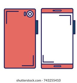smartphone front and back