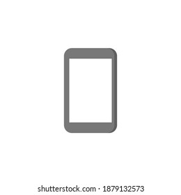 Smartphone Future Phone Flat Icon, Logo, and illustration Vector