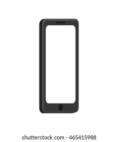 smartphone gadget display technology icon. Isolated and flat illustration. Vector graphic