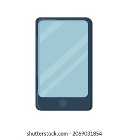 estilo plano de icono de gadget de smartphone