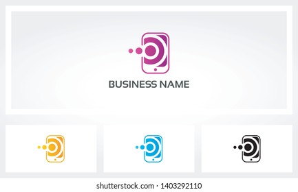Smartphone Gadget Mobile Data Logo
