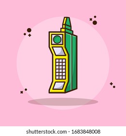 Smartphone, Gadget, and Mobile Vector Illustration. Flat Cartoon Style Suitable for Sticker, Wallpaper, Icon, etc.
