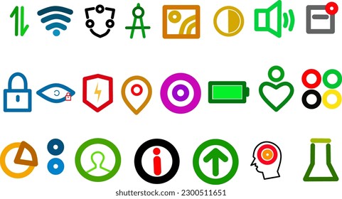 configuración de gadget para smartphone vector de icono adecuado para sus necesidades de diseño y otras necesidades