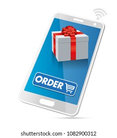 Smartphone gift order