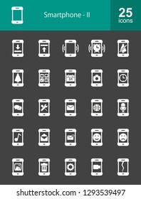 Smartphone Glyph Icons