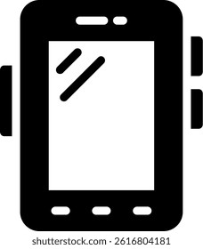 Smartphone Glyph Vector Icon Design