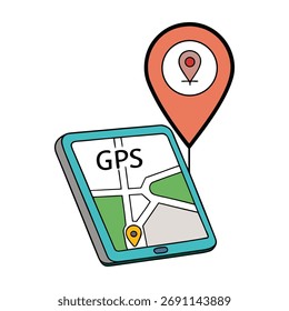 Un sistema de navegación GPS para teléfonos inteligentes proporciona direcciones en tiempo real, mapas y Actualizar de tráfico, ayudando a los usuarios a encontrar las rutas más rápidas a sus destinos en cualquier lugar.
