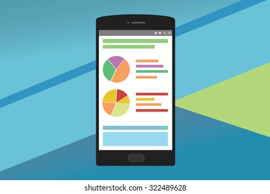 smartphone graph