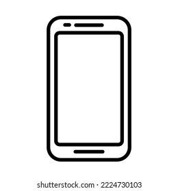 Smartphone, Handphone Icon Logo Design Vector Template Illustration Sign And Symbol Pixels Perfect