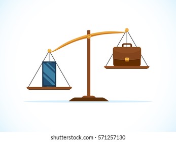 smartphone heavier than work on scale balance