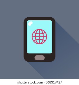 Smart-phone icon