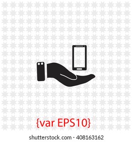 Smartphone icon.