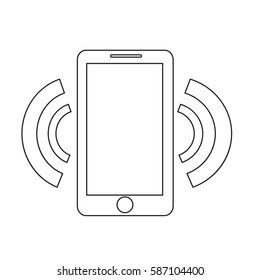 Smartphone Icon Stock Vector (Royalty Free) 587104400 | Shutterstock