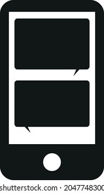 Icono de Smartphone Vector de arte Ilustración