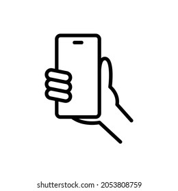 smartphone icon, cell phone icon vector illustration