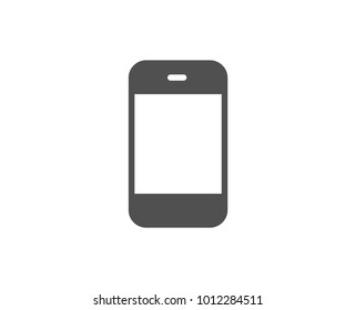 Smartphone icon. Cellphone or Phone sign. Ð¡ommunication Mobile device symbol. Quality design elements. Classic style. Vector