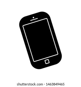Smartphone Icon. Cellular Illustration As A Simple Vector Sign & Trendy Symbol for Design,  Websites, Presentation or Mobile Application. 