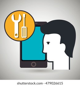 Smartphone icon design