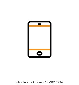 smartphone icon design template trendy
