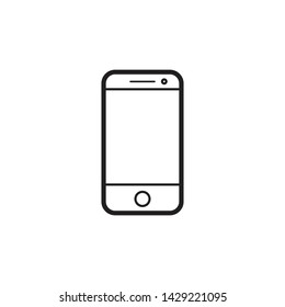 smartphone icon design, vector eps10