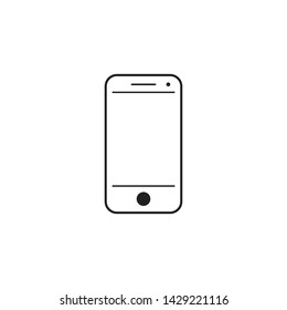 smartphone icon design, vector eps10
