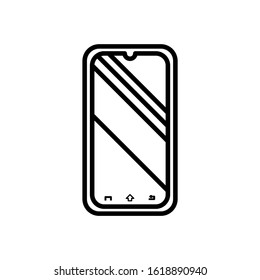Smartphone icon design vector illustration