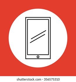 smartphone icon design, vector illustration eps10 graphic 
