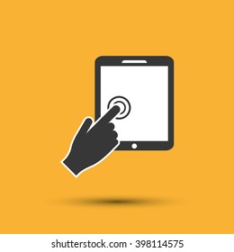 Smartphone icon design , vector illustration