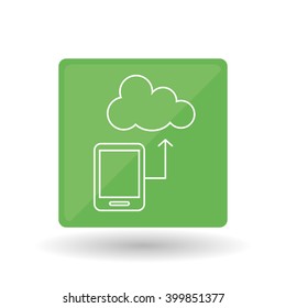 smartphone icon design, vector illustration
